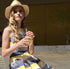 Mandy Dress - Gold